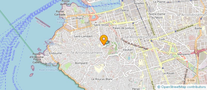 localisation de l'entreprise LG VTC à MARSEILLE