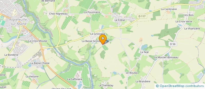 localisation de l'entreprise LG2A  SAINT-LUMINE-DE-CLISSON