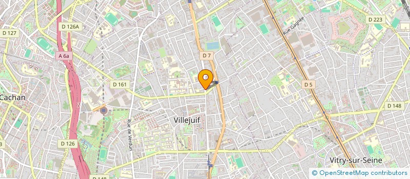 localisation de l'entreprise LG2A FERMETURES  VILLEJUIF