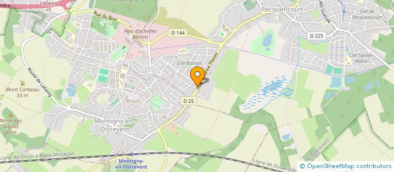 localisation de l'entreprise LG2B  PECQUENCOURT