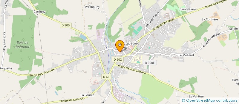 localisation de l'entreprise LG2B  BRICQUEBEC-EN-COTENTIN