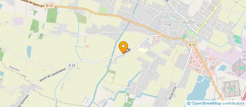 localisation de l'entreprise LG2I  SEYSSES