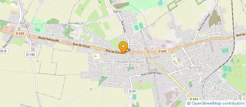 localisation de l'entreprise LG2L  AUBERCHICOURT