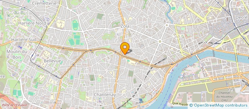 localisation de l'entreprise LG3 CONSEILS à NANTES