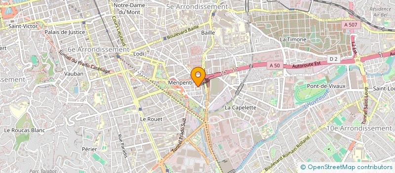 localisation de l'entreprise LG4 à MARSEILLE