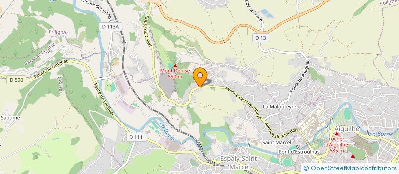 localisation de l'entreprise LG4  ESPALY-SAINT-MARCEL