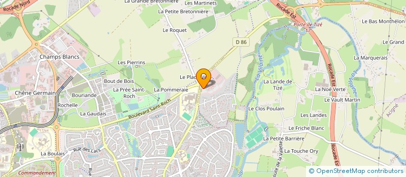 localisation de l'entreprise LG6  L'HERMITAGE