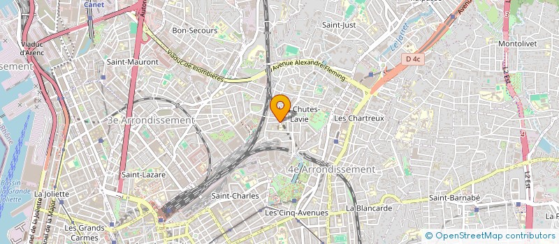 localisation de l'entreprise LGA à MARSEILLE