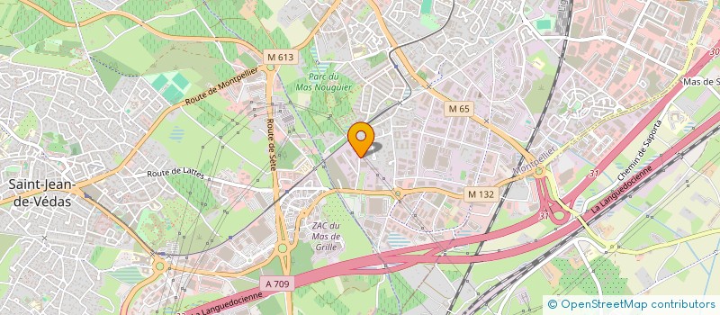 localisation de l'entreprise LGA à MONTPELLIER
