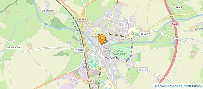 localisation de l'entreprise LGA à SEES