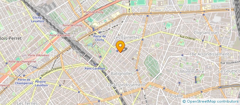 localisation de l'entreprise LGA CLICHY  PARIS