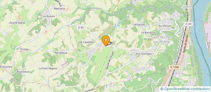 localisation de l'entreprise LGA COURTAGE  SAINT-MICHEL-SUR-RHONE