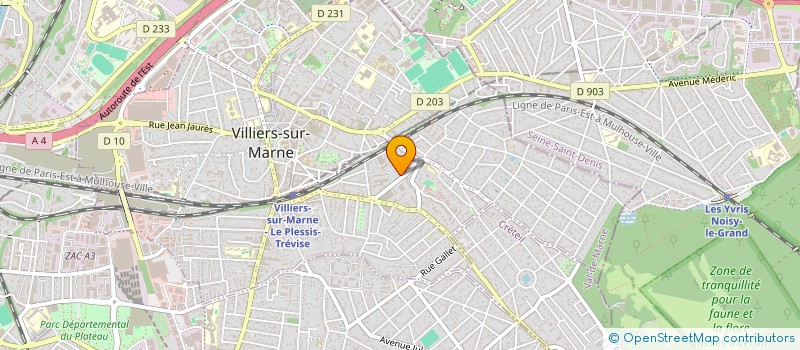 localisation de l'entreprise LGA DRIVER  VILLIERS-SUR-MARNE