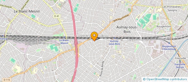 localisation de l'entreprise LGA ECO CONFORT à AULNAY-SOUS-BOIS
