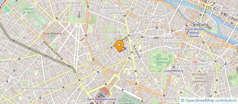 localisation de l'entreprise LGA EXPERTISE COMPTABLE  PARIS