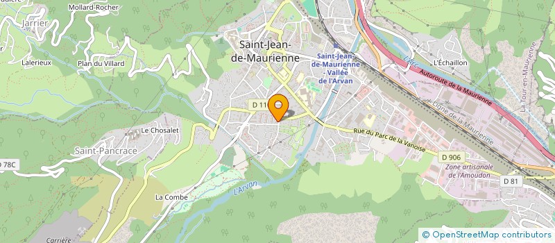 localisation de l'entreprise LGA MAURIENNE à SAINT-JEAN-DE-MAURIENNE