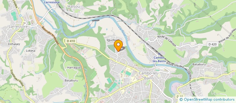 localisation de l'entreprise LGAMP à CAMBO-LES-BAINS