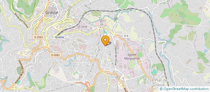localisation de l'entreprise LGB à GRASSE