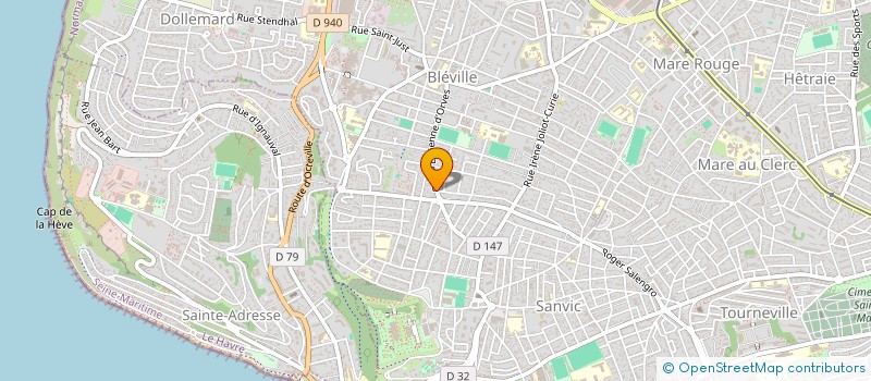 localisation de l'entreprise LGB à LE HAVRE