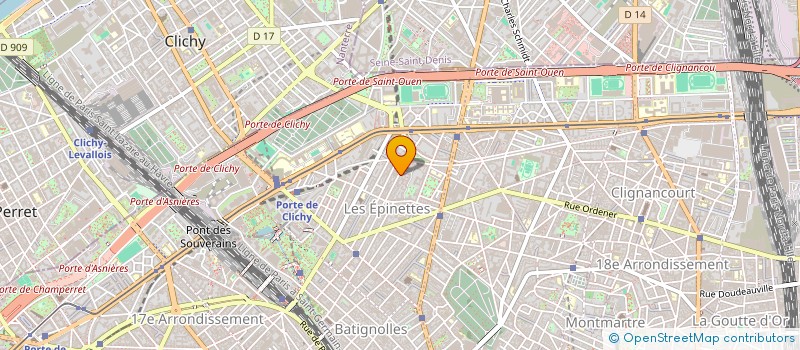 localisation de l'entreprise LGB  PARIS