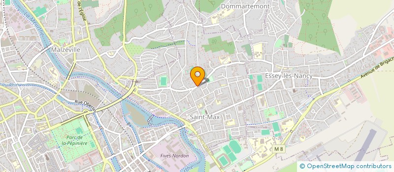 localisation de l'entreprise LGB  SAINT-MAX