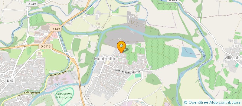 localisation de l'entreprise LGB FINANCIERE  CARCASSONNE