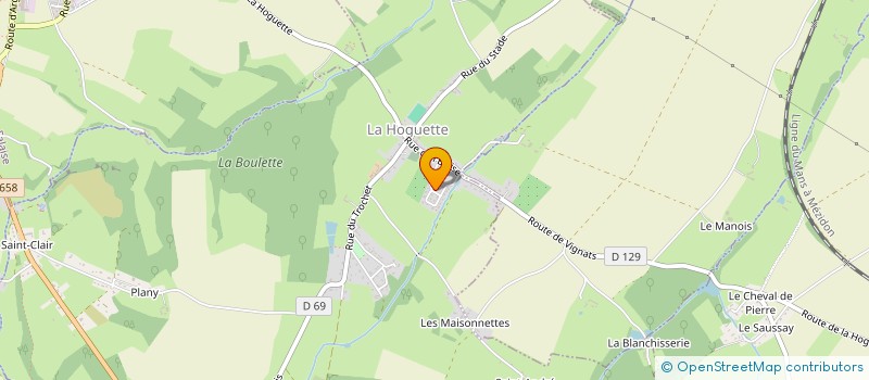 localisation de l'entreprise LGB IMMO 2  LA HOGUETTE