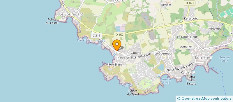 localisation de l'entreprise LGB.IMMO  PLOEMEUR