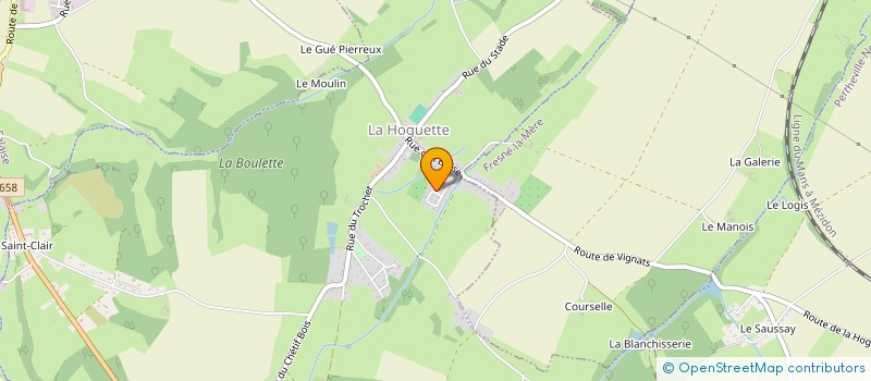 localisation de l'entreprise LGB IMMOBILIER  LA HOGUETTE