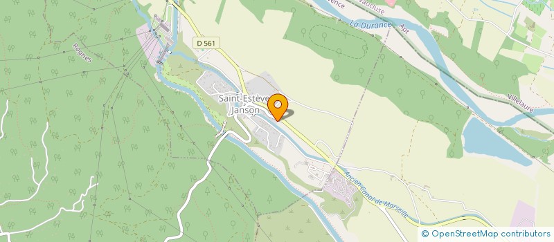 localisation de l'entreprise LGB LES GRANULES DE BOIS  SAINT-ESTEVE-JANSON