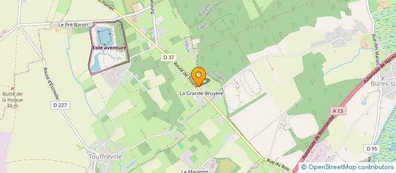 localisation de l'entreprise LGB RESTHO  DEMOUVILLE