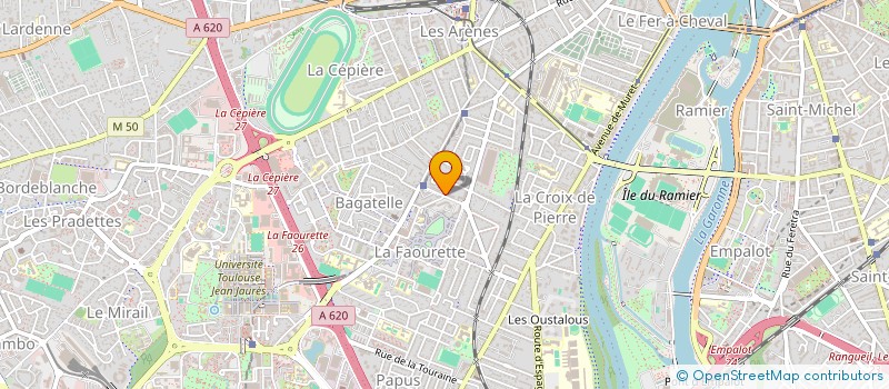 localisation de l'entreprise LGB SERVICES à TOULOUSE