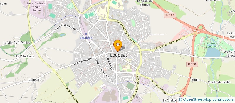 localisation de l'entreprise LGBA à LOUDEAC