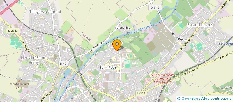 localisation de l'entreprise LGBAT  CAMBRAI