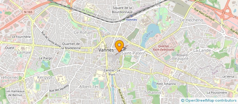 localisation de l'entreprise LGBH à VANNES