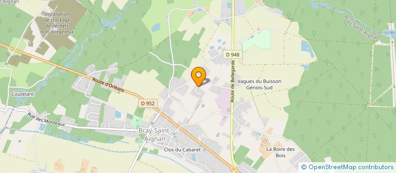 localisation de l'entreprise LGBP  BRAY-SAINT-AIGNAN