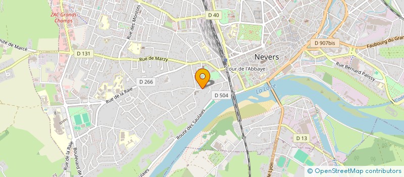 localisation de l'entreprise LGBTQIA+ 58  NEVERS