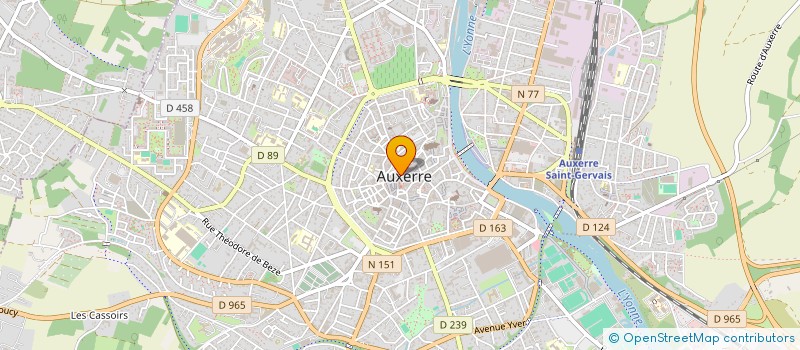 localisation de l'entreprise LGBTQIA+ AUXERRE  AUXERRE