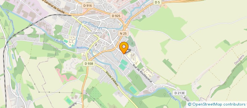 localisation de l'entreprise LGC à DOULLENS