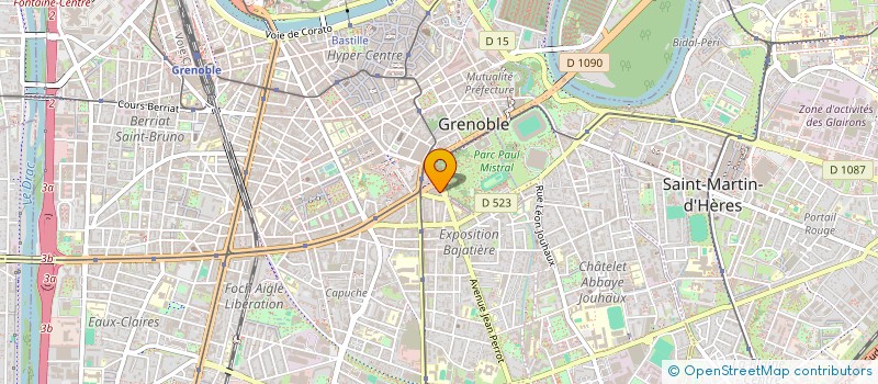 localisation de l'entreprise LGC à GRENOBLE