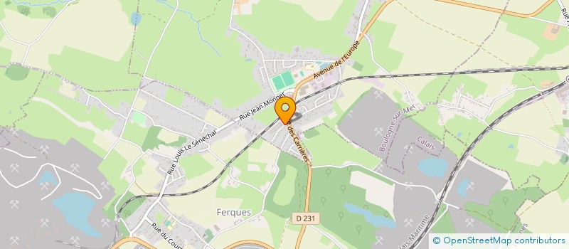 localisation de l'entreprise LGC  LANDRETHUN-LE-NORD