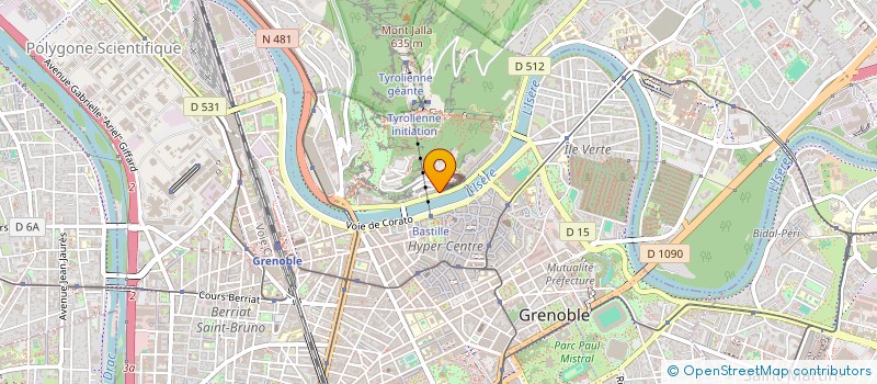 localisation de l'entreprise LGC  GRENOBLE