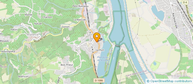 localisation de l'entreprise LGC AUTO  SAINT-PIERRE-DE-BUF