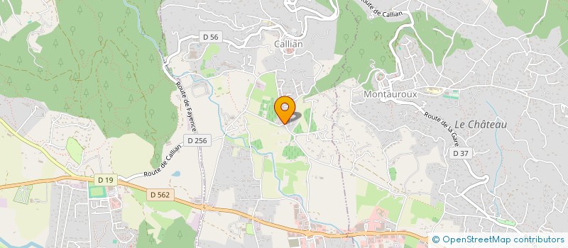 localisation de l'entreprise LGC IMMO  CALLIAN