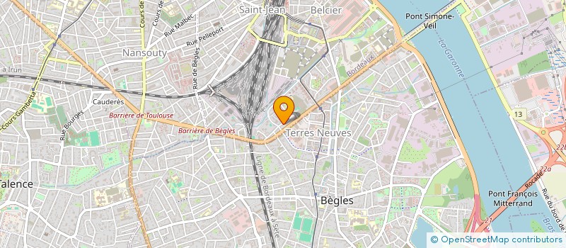 localisation de l'entreprise LGC MACONNERIE à BORDEAUX