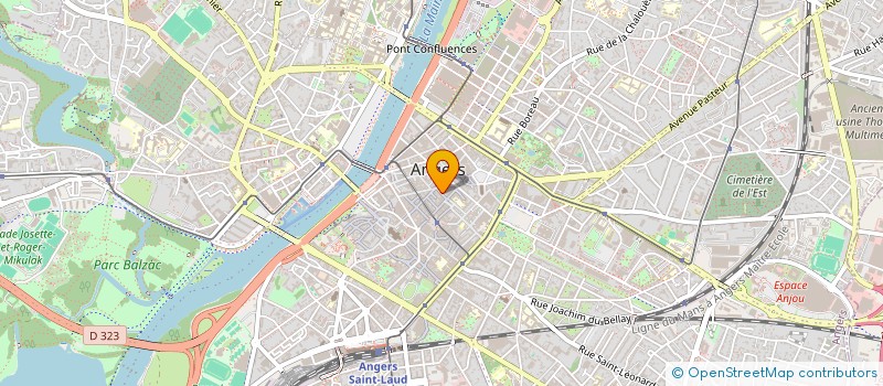 localisation de l'entreprise LGC PARTICIPATIONS à ANGERS