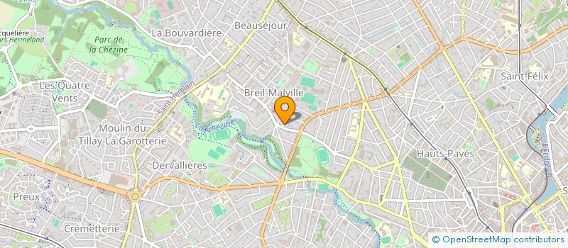 localisation de l'entreprise LGCA à NANTES