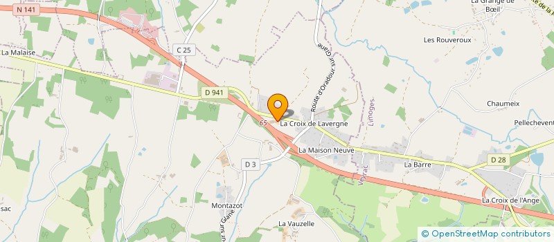 localisation de l'entreprise LGCB SARL à SAINT-VICTURNIEN