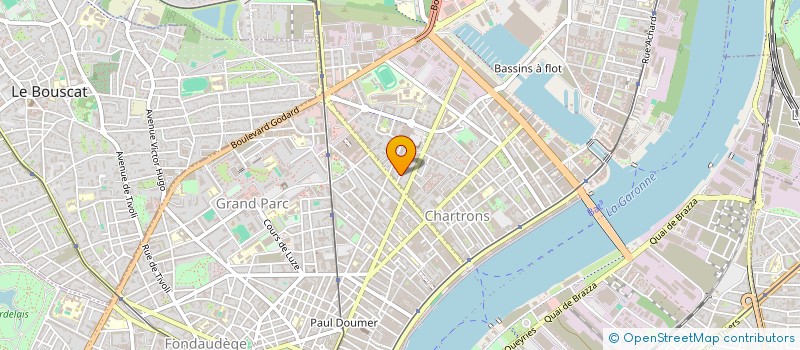 localisation de l'entreprise LGCI  BORDEAUX