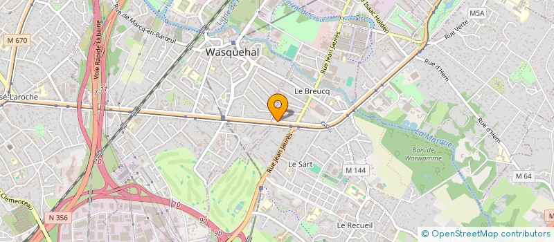 localisation de l'entreprise LGCI INVESTISSEMENTS à VILLENEUVE D ASCQ